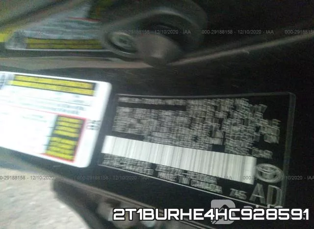 2T1BURHE4HC928591 фото 9