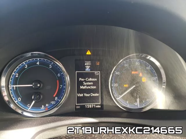 2T1BURHEXKC214665 фото 7