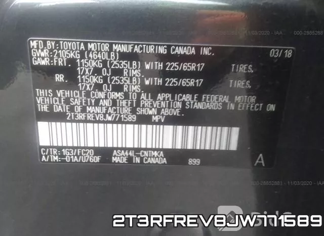 2T3RFREV8JW771589 фото 10