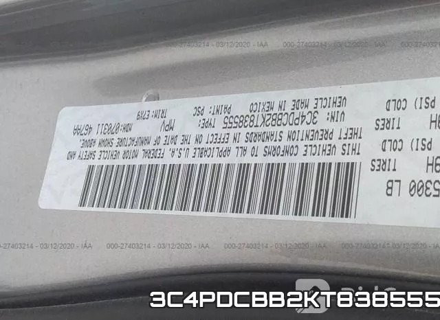 3C4PDCBB2KT838555 фото 10
