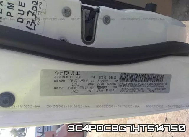 3C4PDCBG7HT514750 фото 10