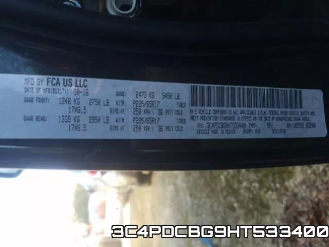 3C4PDCBG9HT533400 фото 2