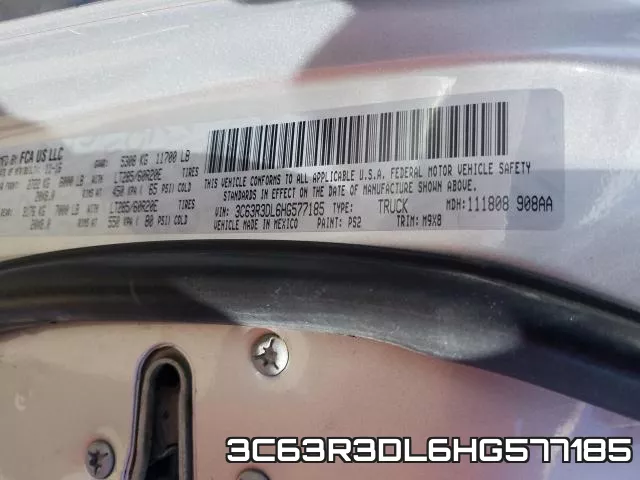 3C63R3DL6HG577185 фото 2