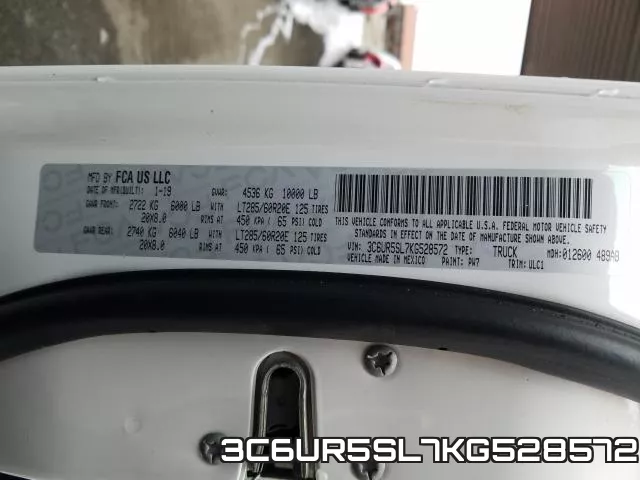 3C6UR5SL7KG528572 фото 2