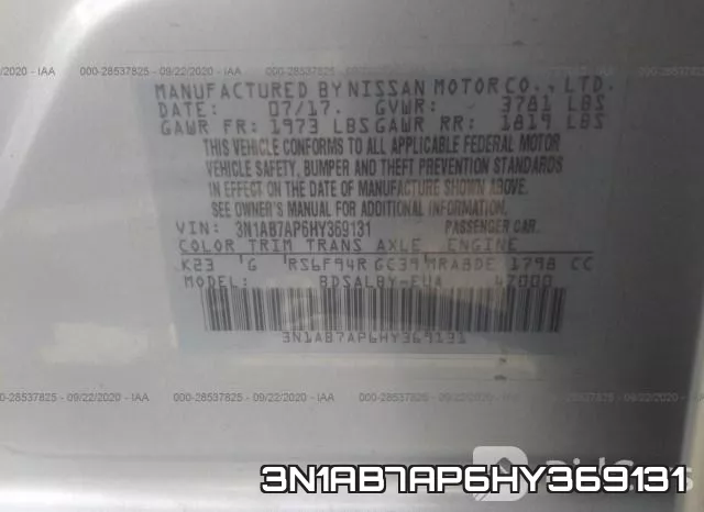 3N1AB7AP6HY369131 фото 10