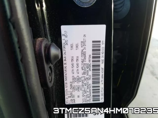 3TMCZ5AN4HM078235 фото 2