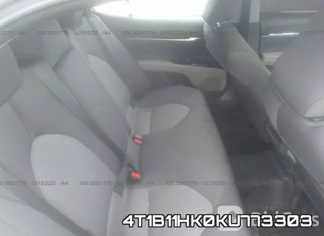 4T1B11HK0KU773303 фото 9