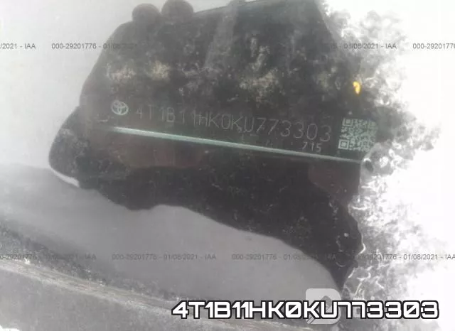 4T1B11HK0KU773303 фото 10