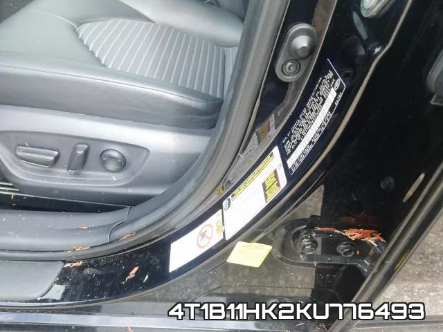 4T1B11HK2KU776493 фото 10