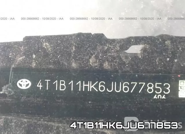 4T1B11HK6JU677853 фото 10