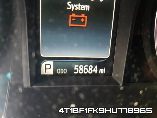4T1BF1FK9HU778965 фото 9