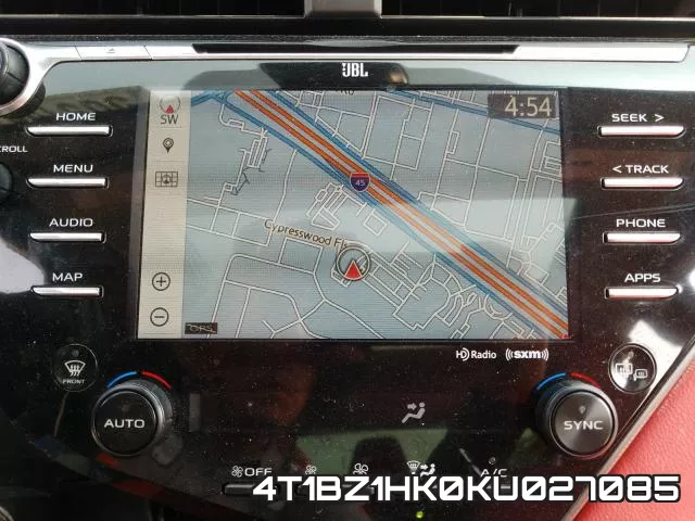 4T1BZ1HK0KU027085 фото 8