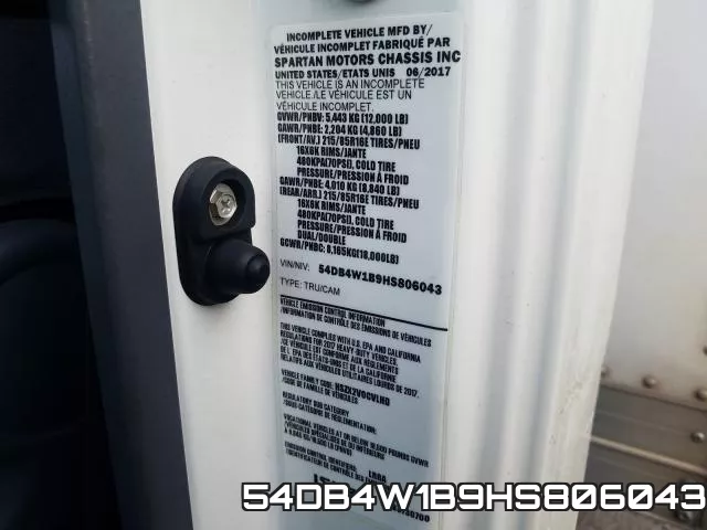 54DB4W1B9HS806043 фото 2