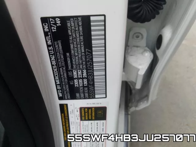 55SWF4HB3JU257077 фото 2