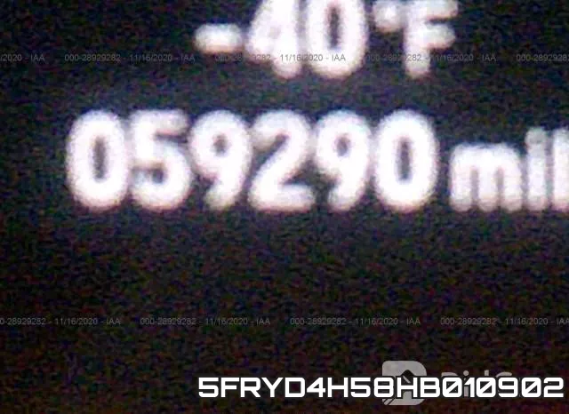 5FRYD4H58HB010902 фото 7