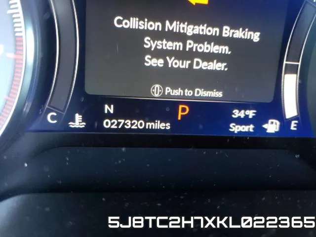 5J8TC2H7XKL022365 фото 9