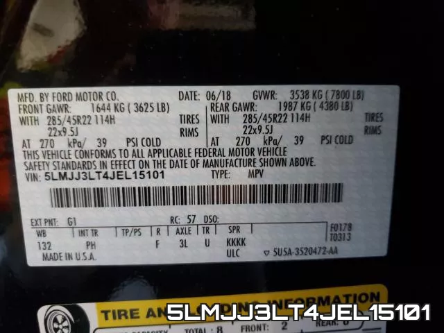 5LMJJ3LT4JEL15101 фото 2