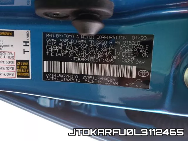 JTDKARFU0L3112465 фото 2