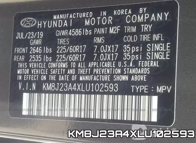 KM8J23A4XLU102593 фото 10