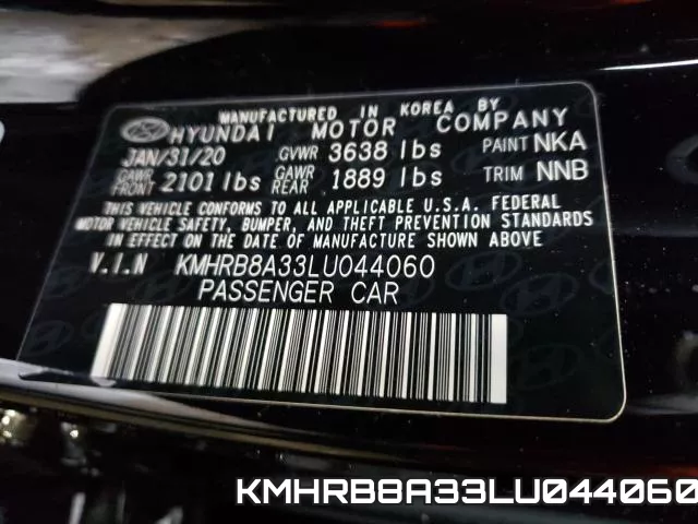 KMHRB8A33LU044060 фото 2