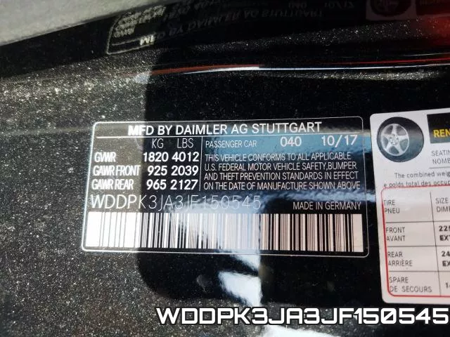 WDDPK3JA3JF150545 фото 2