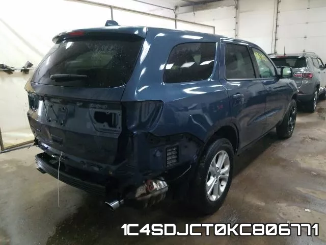 1C4SDJCT0KC806771 фото 5