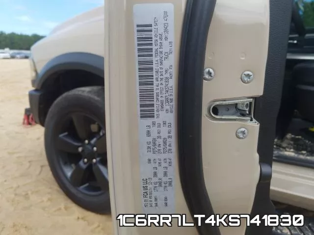 1C6RR7LT4KS741830 фото 2