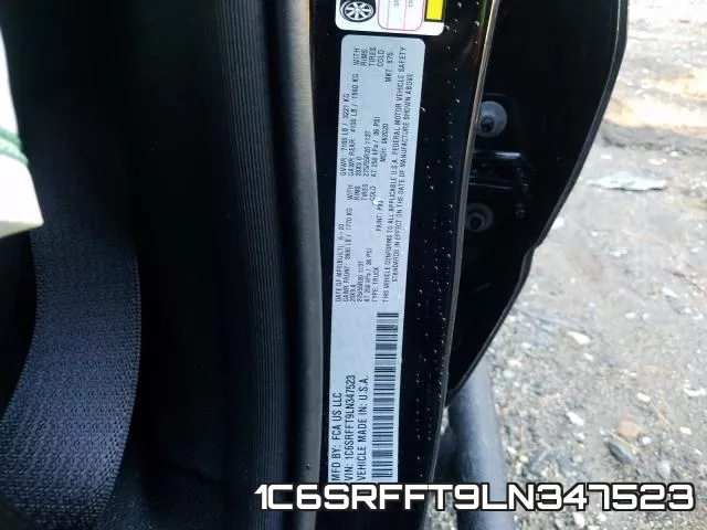 1C6SRFFT9LN347523 фото 2