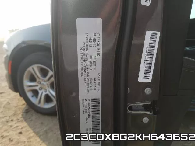 2C3CDXBG2KH643652 фото 2