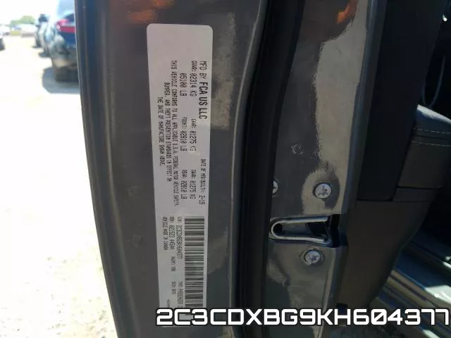 2C3CDXBG9KH604377 фото 2