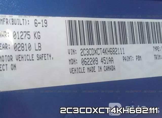 2C3CDXCT4KH682111 фото 10