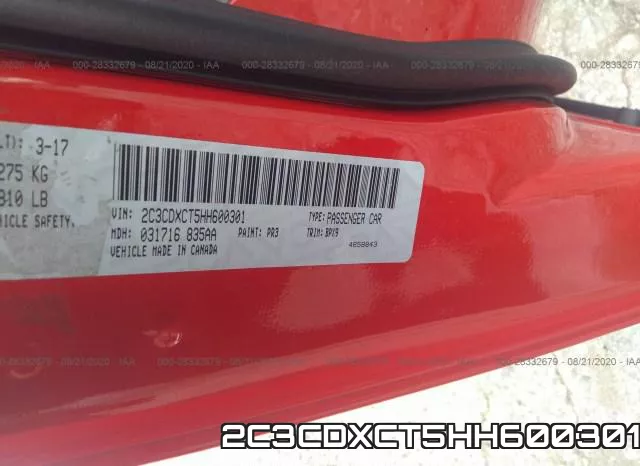 2C3CDXCT5HH600301 фото 10