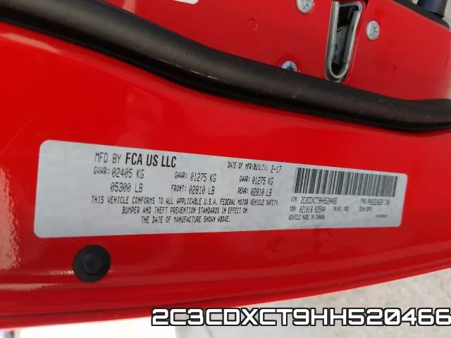 2C3CDXCT9HH520466 фото 2
