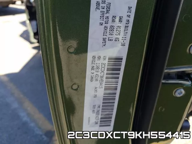 2C3CDXCT9KH554415 фото 2