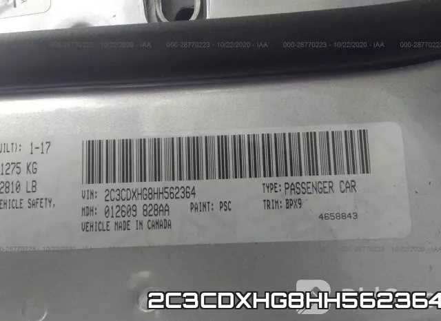 2C3CDXHG8HH562364 фото 10