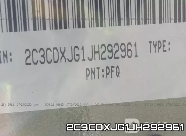 2C3CDXJG1JH292961 фото 10