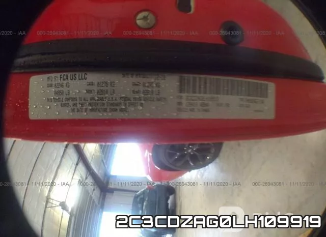 2C3CDZAG0LH109919 фото 10