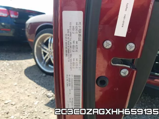 2C3CDZAGXHH659135 фото 2