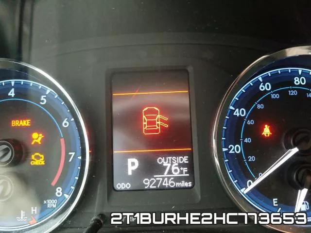 2T1BURHE2HC773653 фото 9