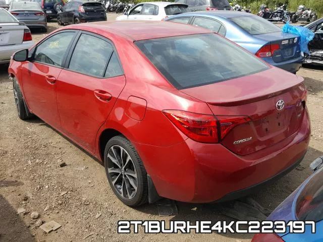 2T1BURHE4KC223197 фото 4