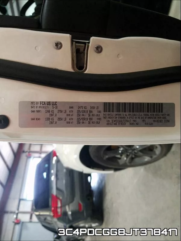 3C4PDCGG8JT378417 фото 2