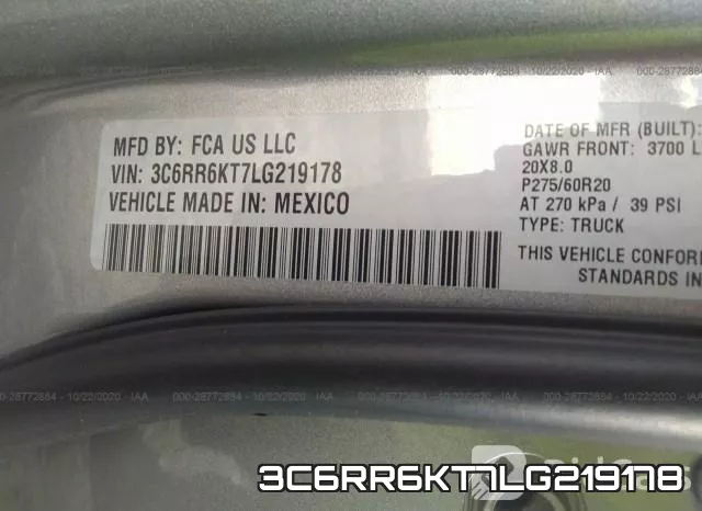 3C6RR6KT7LG219178 фото 10