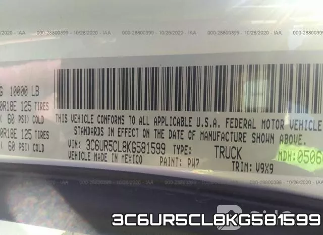 3C6UR5CL8KG581599 фото 10