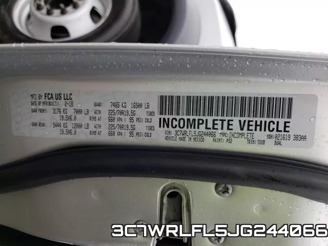 3C7WRLFL5JG244066 фото 2