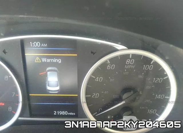 3N1AB7AP2KY204605 фото 8