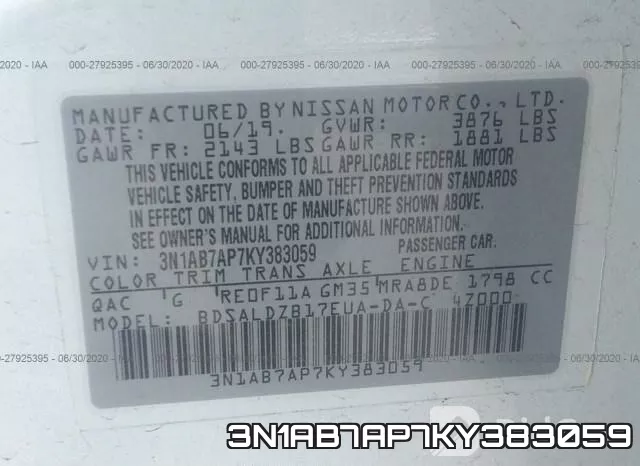 3N1AB7AP7KY383059 фото 10