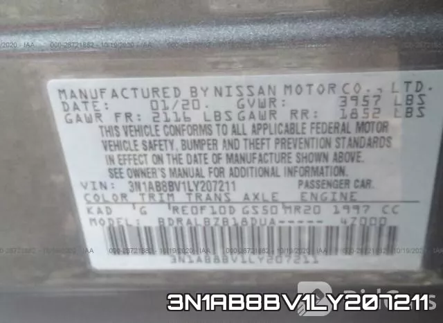 3N1AB8BV1LY207211 фото 10