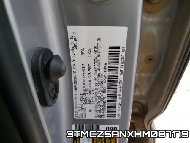 3TMCZ5ANXHM087179 фото 2