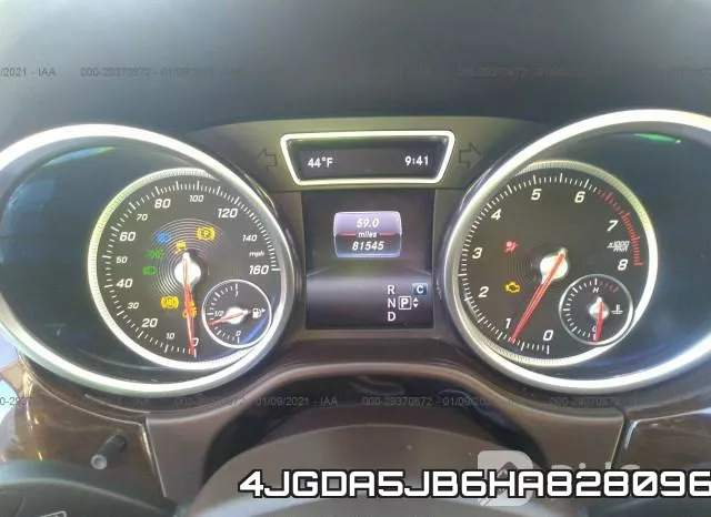 4JGDA5JB6HA828096 фото 8