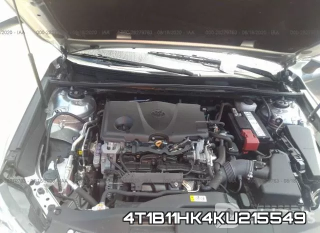 4T1B11HK4KU215549 фото 2